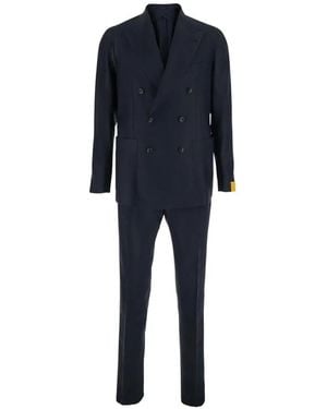 Tagliatore Montecarlo Double-Breasted Suit - Blue