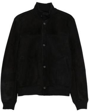 Eraldo Suede Jacket - Black