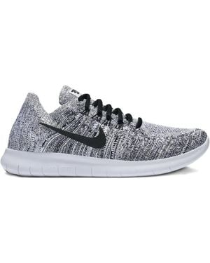 Nike Free Rn Flyknit Performance Trainers - White