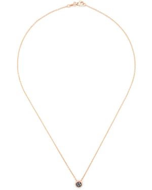 ROSEKEY Collar En Oro De 18 Ct Con Diamantes - Blanco
