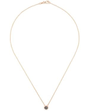 ROSEKEY Collar En Oro De 18 Ct Con Diamantes - Blanco