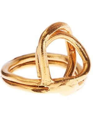 Alighieri Strukturierter Lia Ring - Mettallic