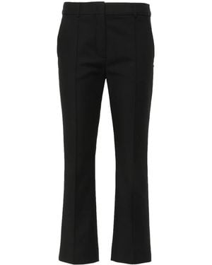 Sportmax Asiago ストレートパンツ - ブラック
