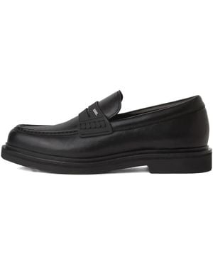 Karl Lagerfeld Mocassini Kingston Saddle - Nero