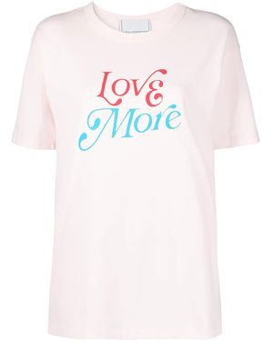 Philosophy Di Lorenzo Serafini Love More T-Shirt - Pink