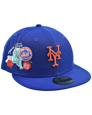KTZ Mlb New York Mets City Cluster Hat - Blue