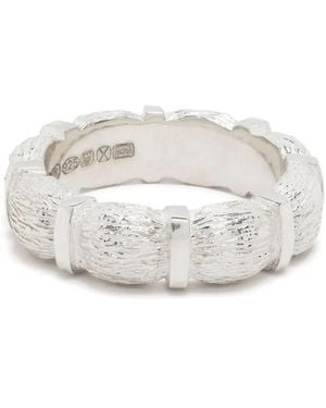 Bleue Burnham Window Box Eternity Ring - White