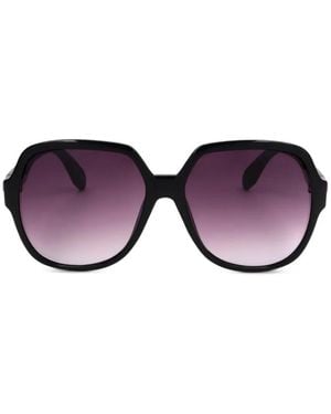 adidas Logo-Detailed Sunglasses - Purple