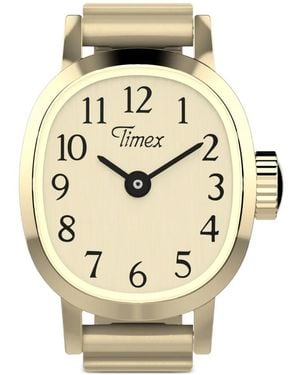 Timex Cavatina Mini 16Mm Ring Watch - Metallic