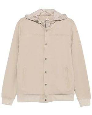 Heskimo Hooded Zip Jacket - Natural