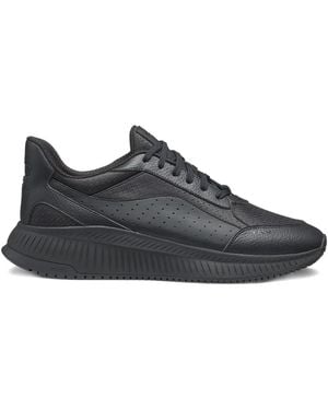 BOSS Trainers Ttnm Evo With Jacquard Monogram - Black