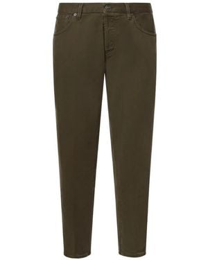 Dondup Tapered-Leg Jeans - Green