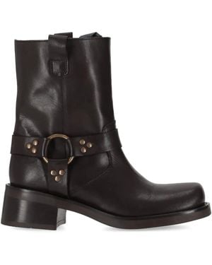 P.A.R.O.S.H. Stivale Ankle Boots - Black