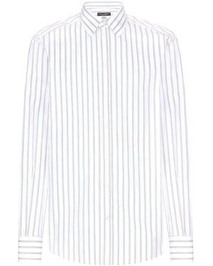 Dolce & Gabbana ストライプ シャツ - ホワイト