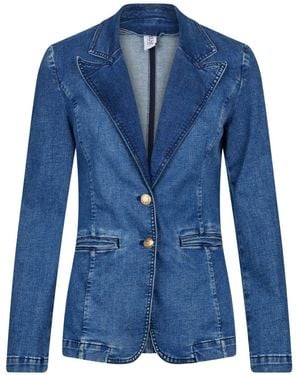 Liu Jo Denim Blazer - Blue