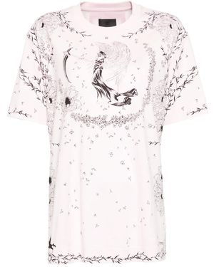 Givenchy T-Shirt Mit Grafischem Print - Natur