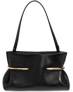 Givenchy Pochette Pinch Soft En Cuir Nappa - Noir