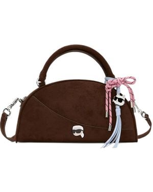 KARL LAGERFELD Ikon Crossbody Bag - Brown