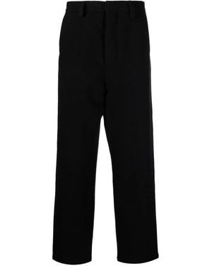 Ami Paris Hose Mit Hohem Bund - Schwarz