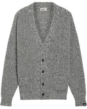 Pence V-Neck Cardigan - Gray