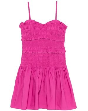 Michael Kors Ruffled Mini Dress - Pink