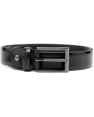 Manuel Ritz Textured Belt - White