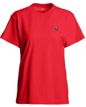 Parajumpers Sabella Badge T-Shirt - Red