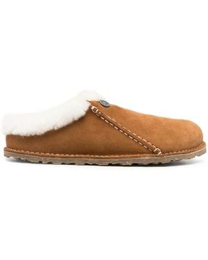 Birkenstock Zermat スエードスリッポン - ブラウン