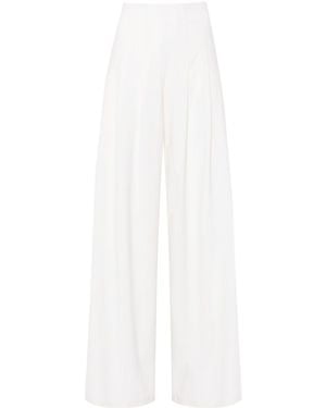 GIUSEPPE DI MORABITO Pleated Trousers - White