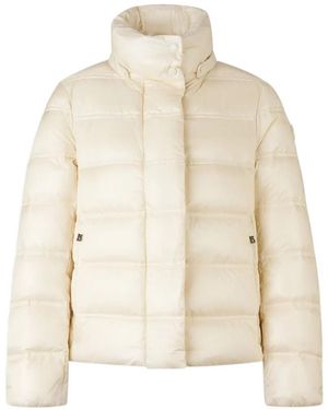 Bogner Leslie Quilted Funnel-Neck Jacket - Natural