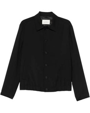 Manuel Ritz Buttoned Jacket - Black