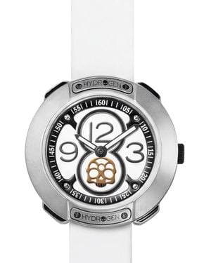 Hydrogen Vista Numero Skull Motif 29Mm Watch - Grey