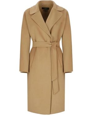 Weekend by Maxmara Belted Coat - Natural