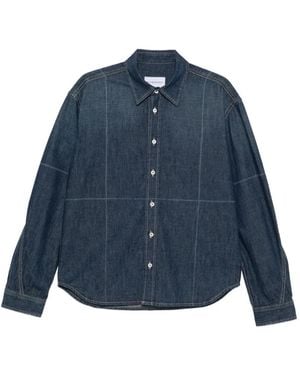 Givenchy Long-Sleeve Denim Shirt - Blue