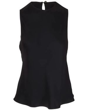 Peter Cohen Sleeveless Blouse - Black