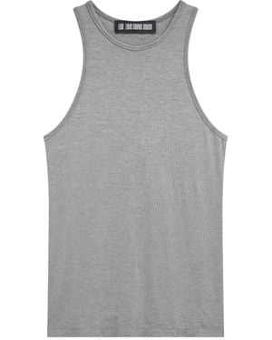Louis-Gabriel Nouchi Cross-Back Tank Top - Gray