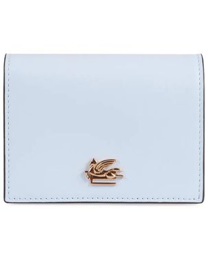 Etro Pegaso 財布 - ブルー