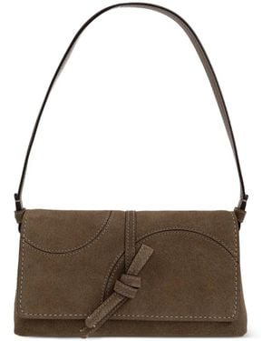 Kate Spade Kleine Loop Schultertasche Mit Knoten - Braun