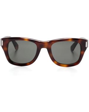 Saint Laurent Square-Frame Sunglasses - Grey