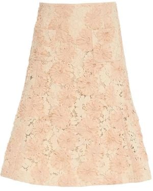 N°21 Lace Skirt - Natural