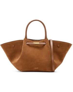 DeMellier Midi The New York Top Handle Tote Bag - Brown
