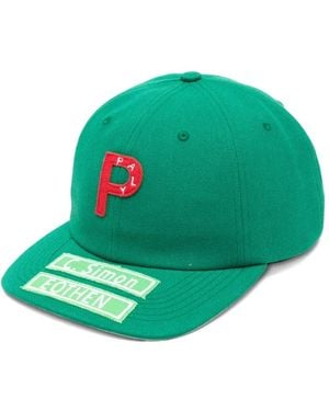Paly Hollywood Cappello Da Baseball Con Applicazione P - Verde