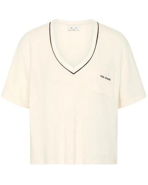 The Upside Elina V-Neck T-Shirt - White