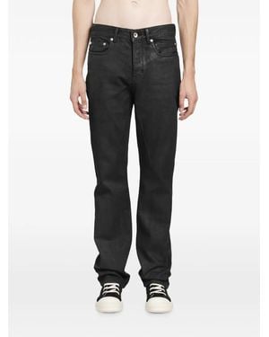 Rick Owens Fog Cut Jeans - Black
