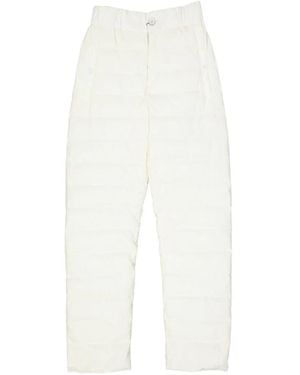 Herno Quilted Trousers - White