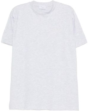 FAMILY FIRST Embroidered Cotton T-Shirt - White