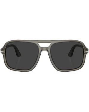 Persol Pilot-Frame Sunglasses - Grey