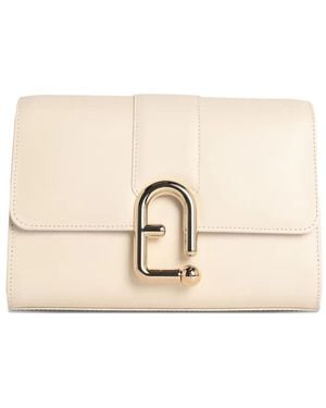 Furla Kleine Crossbodytas Met Omslag - Naturel
