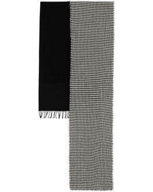 Yohji Yamamoto Patchwork Scarves - Grey