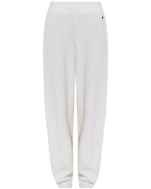 Bogner Luana Knitted Wool Trousers - White